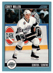 Corey Millen - Los Angeles Kings (NHL Hockey Card) 1992-93 Score Canadian # 111 Mint