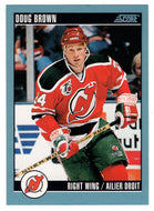 Doug Brown - New Jersey Devils (NHL Hockey Card) 1992-93 Score Canadian # 118 Mint