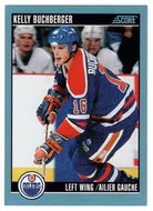 Kelly Buchberger - Edmonton Oilers (NHL Hockey Card) 1992-93 Score Canadian # 126 Mint