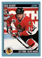 Greg Gilbert - Chicago Blackhawks (NHL Hockey Card) 1992-93 Score Canadian # 134 Mint