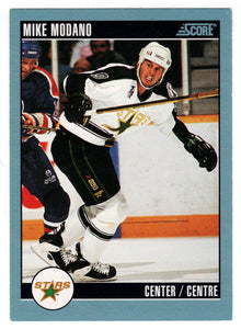 Mike Modano - Minnesota North Stars (NHL Hockey Card) 1992-93 Score Canadian # 139 Mint