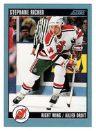 Stephane Richer - New Jersey Devils (NHL Hockey Card) 1992-93 Score Canadian # 140 Mint