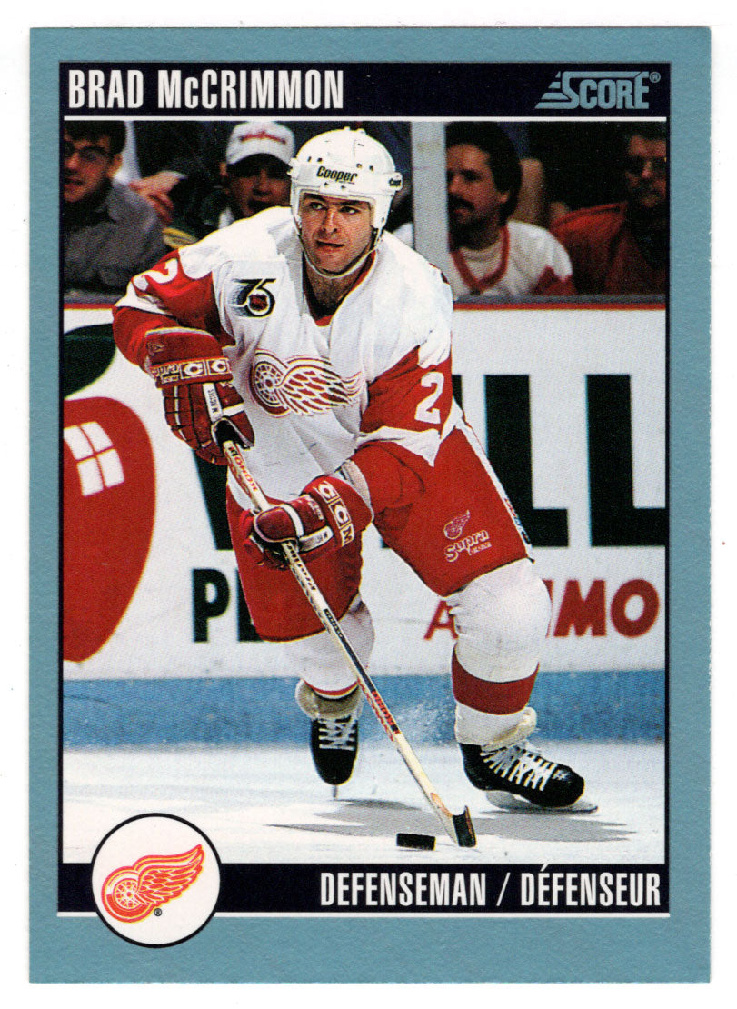 Brad McCrimmon - Detroit Red Wings (NHL Hockey Card) 1992-93 Score Canadian # 141 Mint