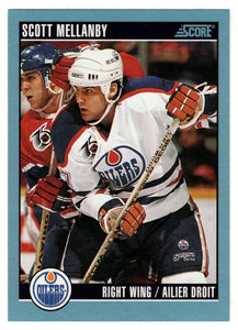 Scott Mellanby - Edmonton Oilers (NHL Hockey Card) 1992-93 Score Canadian # 148 Mint