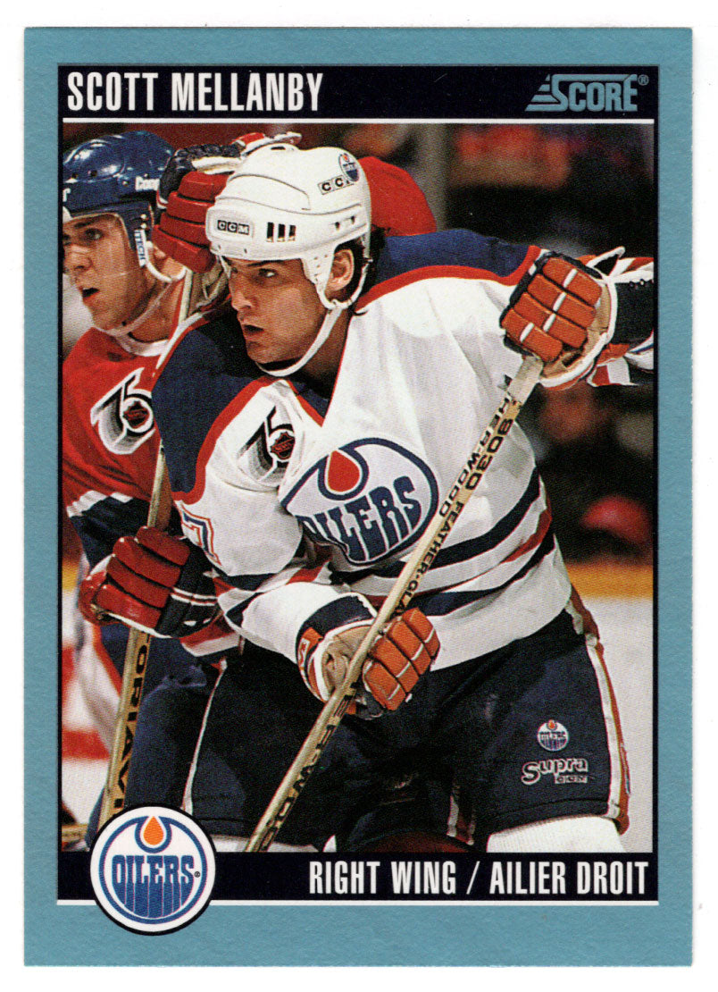 Scott Mellanby - Edmonton Oilers (NHL Hockey Card) 1992-93 Score Canadian # 148 Mint
