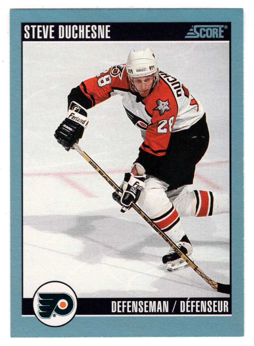 Steve Duchesne - Philadelphia Flyers (NHL Hockey Card) 1992-93 Score Canadian # 151 Mint