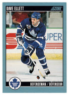 Dave Ellett - Toronto Maple Leafs (NHL Hockey Card) 1992-93 Score Canadian # 152 Mint