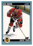 Mike Hudson - Chicago Blackhawks (NHL Hockey Card) 1992-93 Score Canadian # 156 Mint