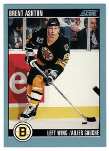 Brent Ashton - Boston Bruins (NHL Hockey Card) 1992-93 Score Canadian # 164 Mint