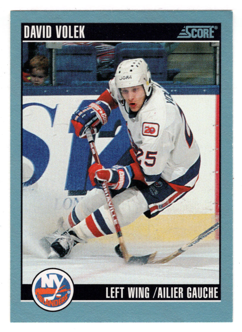 David Volek - New York Islanders (NHL Hockey Card) 1992-93 Score Canadian # 166 Mint