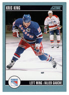 Kris King - New York Rangers (NHL Hockey Card) 1992-93 Score Canadian # 181 Mint