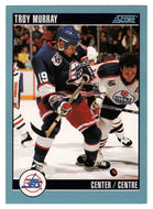 Troy Murray - Winnipeg Jets (NHL Hockey Card) 1992-93 Score Canadian # 189 Mint