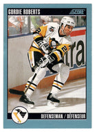 Gordie Roberts - Pittsburgh Penguins (NHL Hockey Card) 1992-93 Score Canadian # 201 Mint