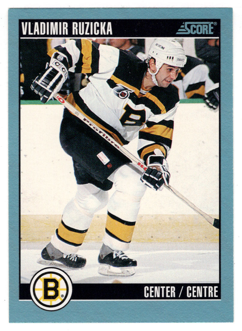 Vladimir Ruzicka - Boston Bruins (NHL Hockey Card) 1992-93 Score Canadian # 208 Mint