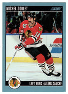 Michel Goulet - Chicago Blackhawks (NHL Hockey Card) 1992-93 Score Canadian # 222 Mint