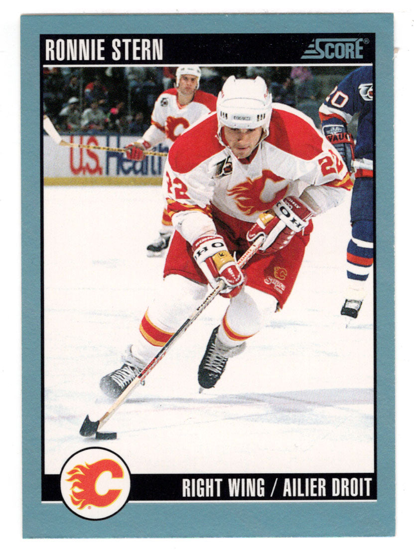 Ronnie Stern - Calgary Flames (NHL Hockey Card) 1992-93 Score Canadian # 237 Mint