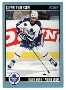 Glenn Anderson - Toronto Maple Leafs (NHL Hockey Card) 1992-93 Score Canadian # 241 Mint