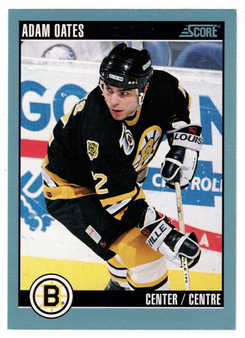 Adam Oates - Boston Bruins (NHL Hockey Card) 1992-93 Score Canadian # 250 Mint