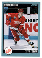 Sergei Fedorov - Detroit Red Wings (NHL Hockey Card) 1992-93 Score Canadian # 252 Mint