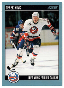 Derek King - New York Islanders (NHL Hockey Card) 1992-93 Score Canadian # 255 Mint