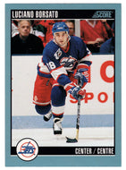 Luciano Borsato - Winnipeg Jets (NHL Hockey Card) 1992-93 Score Canadian # 256 Mint