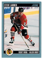 Steve Larmer - Chicago Blackhawks (NHL Hockey Card) 1992-93 Score Canadian # 266 Mint
