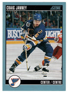 Craig Janney - St. Louis Blues (NHL Hockey Card) 1992-93 Score Canadian # 285 Mint