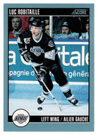 Luc Robitaille - Los Angeles Kings (NHL Hockey Card) 1992-93 Score Canadian # 290 Mint