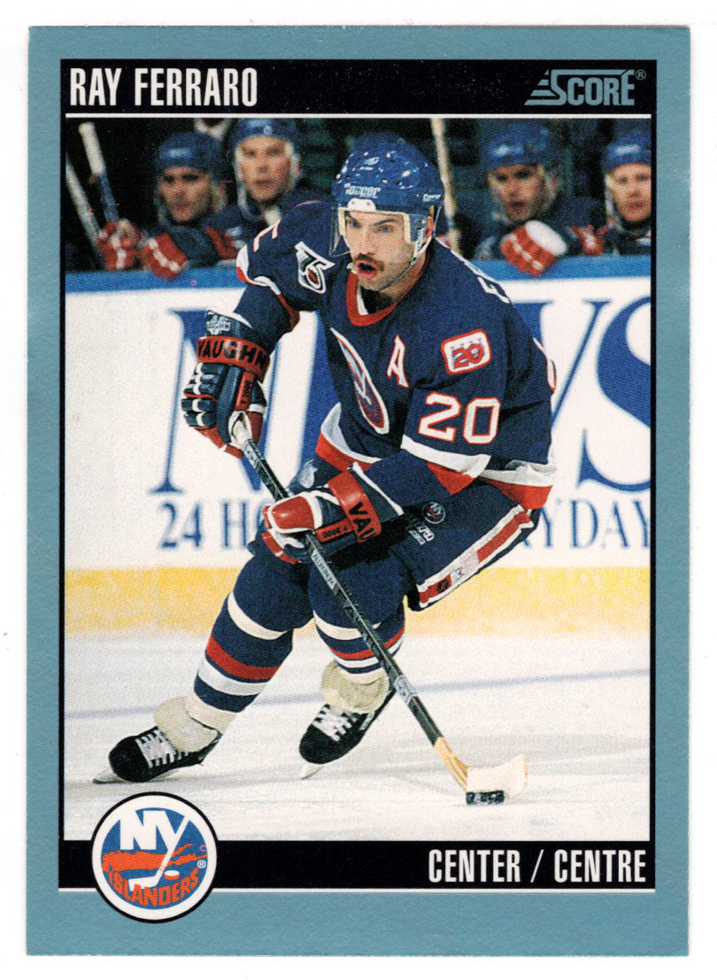 Ray Ferraro - New York Islanders (NHL Hockey Card) 1992-93 Score Canadian # 298 Mint