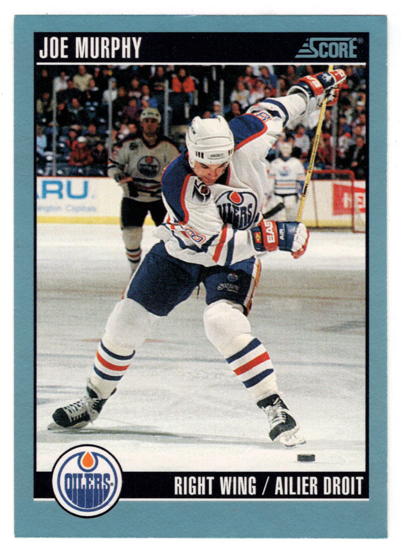 Joe Murphy - Edmonton Oilers (NHL Hockey Card) 1992-93 Score Canadian # 321 Mint