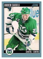 Andrew Cassels - Hartford Whalers (NHL Hockey Card) 1992-93 Score Canadian # 323 Mint