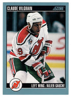 Claude Vilgrain - New Jersey Devils (NHL Hockey Card) 1992-93 Score Canadian # 326 Mint