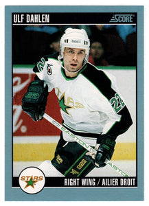 Ulf Dahlen - Minnesota North Stars (NHL Hockey Card) 1992-93 Score Canadian # 330 Mint