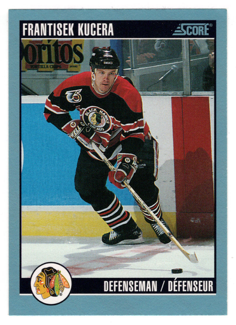 Frantisek Kucera - Chicago Blackhawks (NHL Hockey Card) 1992-93 Score Canadian # 346 Mint