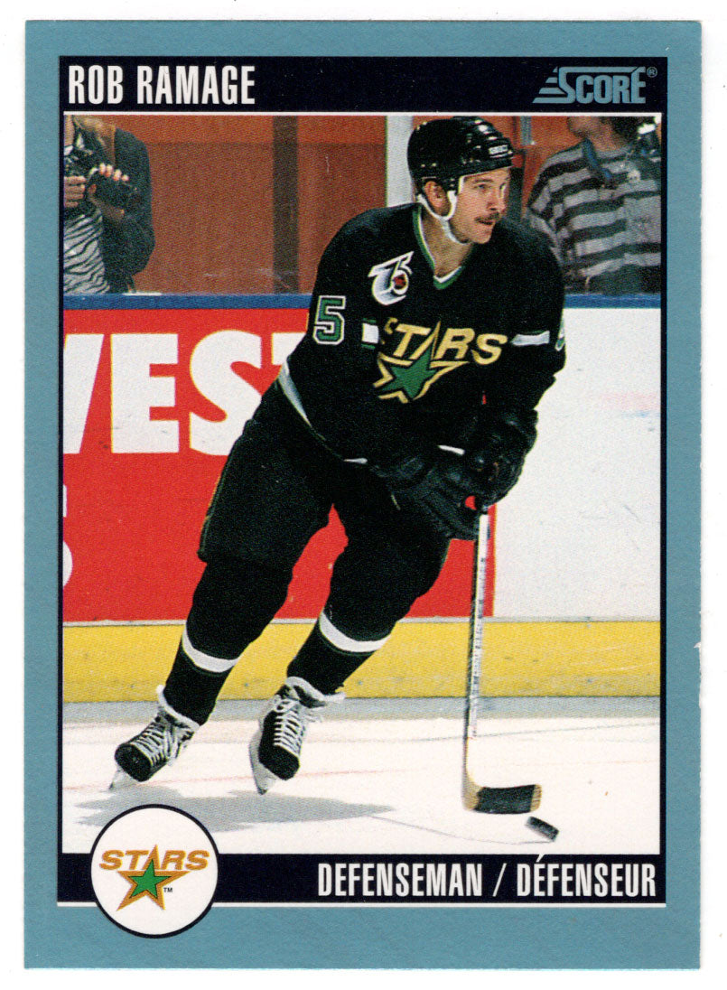Rob Ramage - Minnesota North Stars (NHL Hockey Card) 1992-93 Score Canadian # 351 Mint