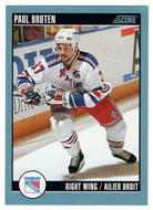 Paul Broten - New York Rangers (NHL Hockey Card) 1992-93 Score Canadian # 353 Mint