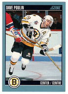 Dave Poulin - Boston Bruins (NHL Hockey Card) 1992-93 Score Canadian # 359 Mint