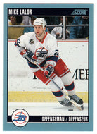 Mike Lalor - Winnipeg Jets (NHL Hockey Card) 1992-93 Score Canadian # 363 Mint