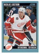 Nicklas Lidstrom - Detroit Red Wings (NHL Hockey Card) 1992-93 Score Canadian # 391 Mint