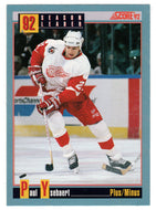 Paul Ysebaert - Detroit Red Wings - Season Leader (NHL Hockey Card) 1992-93 Score Canadian # 414 Mint