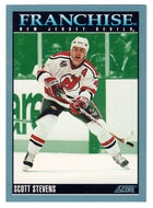 Scott Stevens - New Jersey Devils - Franchise Player (NHL Hockey Card) 1992-93 Score Canadian # 429 Mint