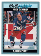 Mike Gartner - New York Rangers - 1991-92 Highlights (NHL Hockey Card) 1992-93 Score Canadian # 445 Mint