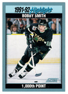 Bobby Smith - Minnesota North Stars - 1991-92 Highlights (NHL Hockey Card) 1992-93 Score Canadian # 446 Mint