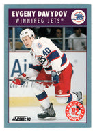 Evgeny Davydov - Winnipeg Jets - Top Prospects (NHL Hockey Card) 1992-93 Score Canadian # 456 Mint