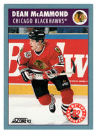 Dean McAmmond RC - Chicago Blackhawks - Top Prospects (NHL Hockey Card) 1992-93 Score Canadian # 469 Mint