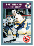 Bret Hedican RC - St. Louis Blues - Top Prospects (NHL Hockey Card) 1992-93 Score Canadian # 471 Mint