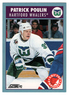 Patrick Poulin - Hartford Whalers - Top Prospects (NHL Hockey Card) 1992-93 Score Canadian # 478 Mint