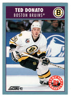 Ted Donato - Boston Bruins - Top Prospects (NHL Hockey Card) 1992-93 Score Canadian # 479 Mint