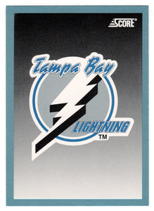 Tampa Bay Lightning  Logo (NHL Hockey Card) 1992-93 Score Canadian # 507 Mint