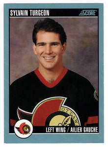 Sylvain Turgeon - Ottawa Senators (NHL Hockey Card) 1992-93 Score Canadian # 516 Mint